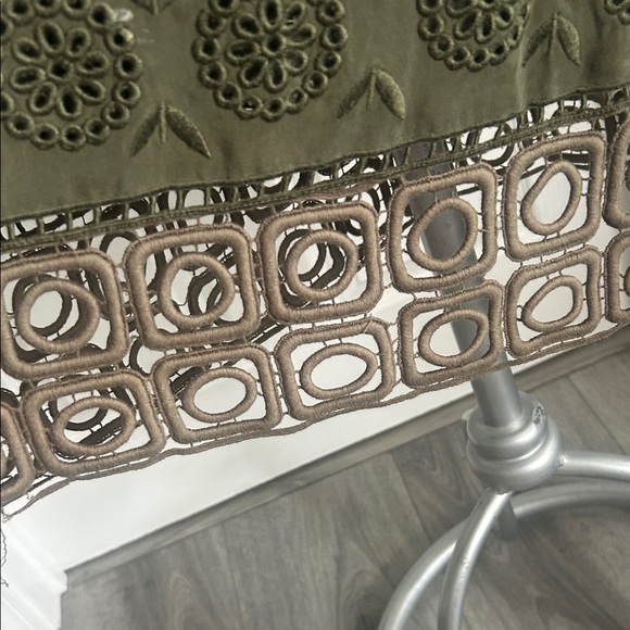 Sea New York Olive Green Mini Dress size 0 - Picture 8 of 16